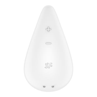 Dew Drop - Lay-on Vibrator - White Wit - 3