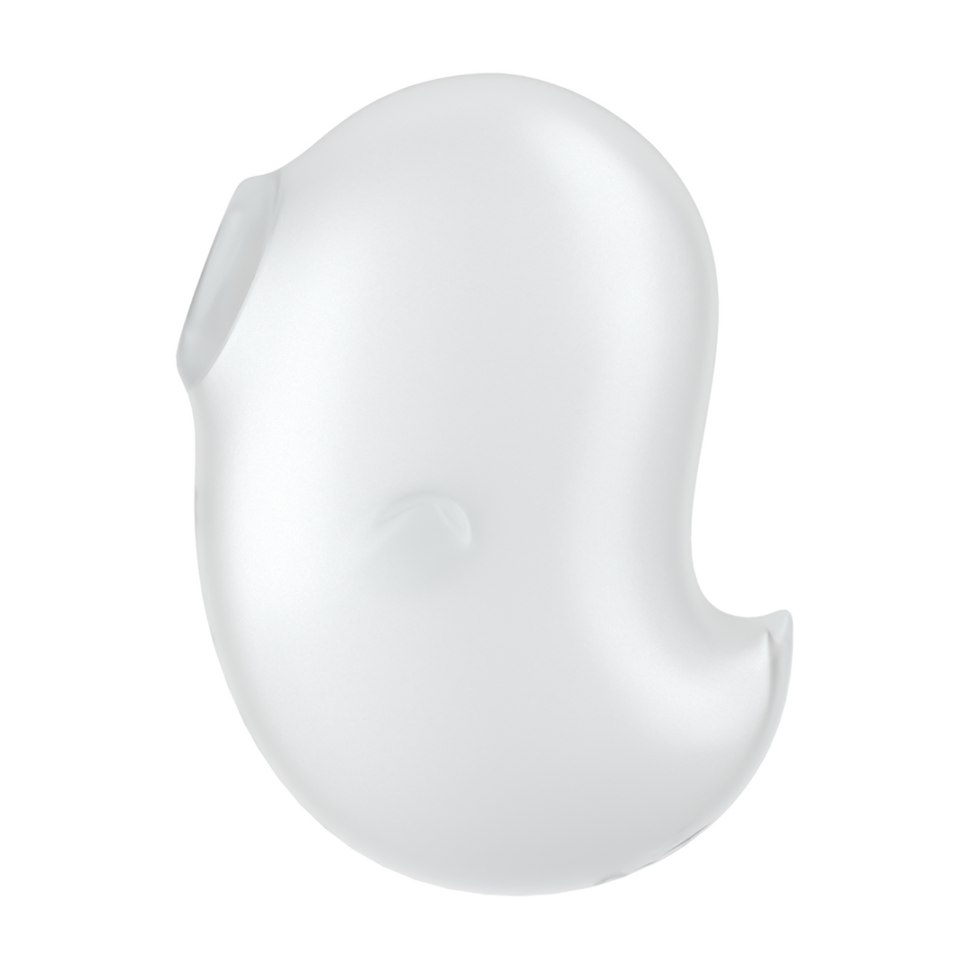 Cutie Ghost - Air Pulse Vibrator - White Wit - 2