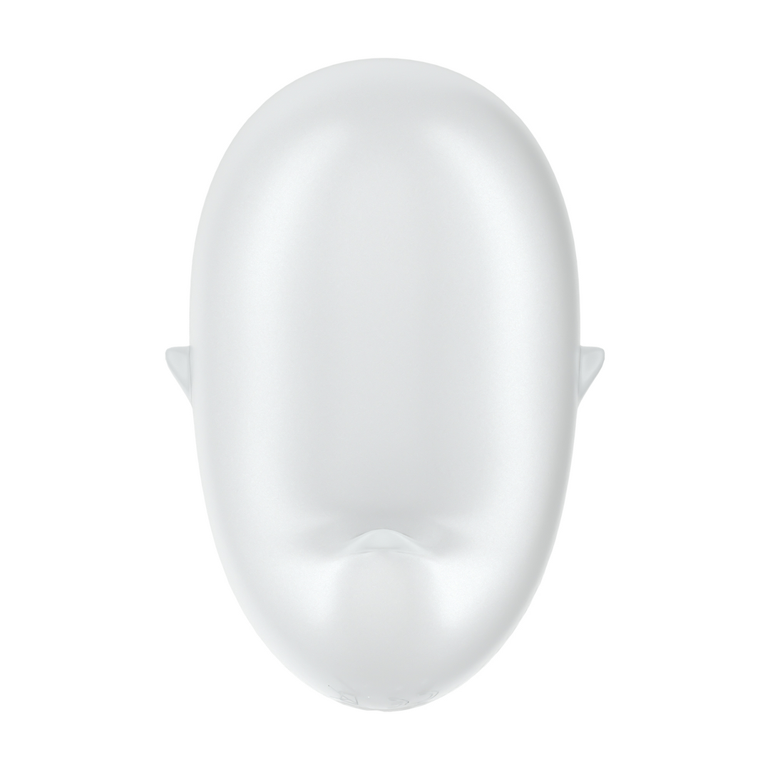 Cutie Ghost - Air Pulse Vibrator - White Wit - 3