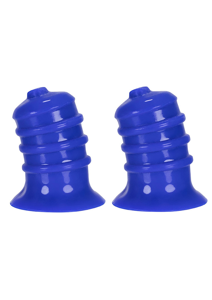Hunkyjunk Elong Nipple Suckers BLUE - 0