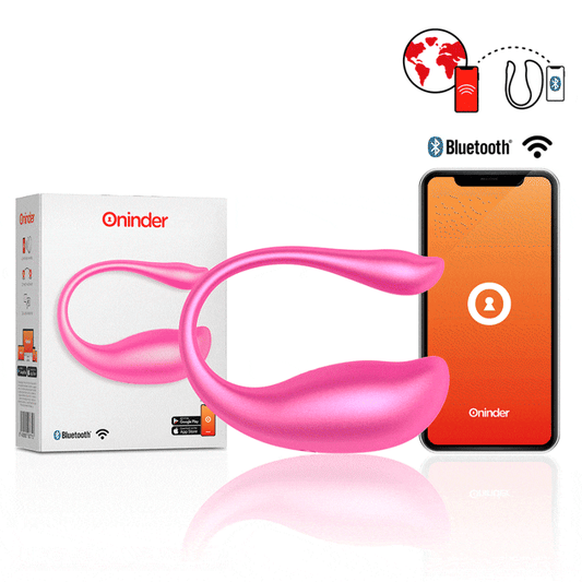 Oninder Nairobi Vibrating Egg + App - Roze
