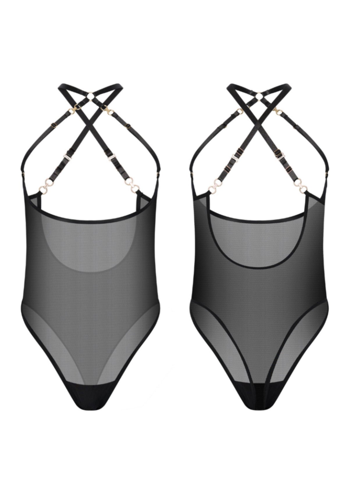 Coquette Cupless Body BLACK O/S - 3