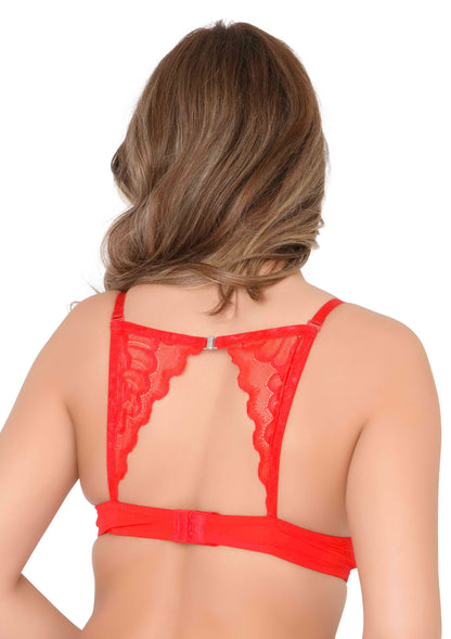 Daring Intimates Mix & Match Push Up bra with racerback RED 75B - 4