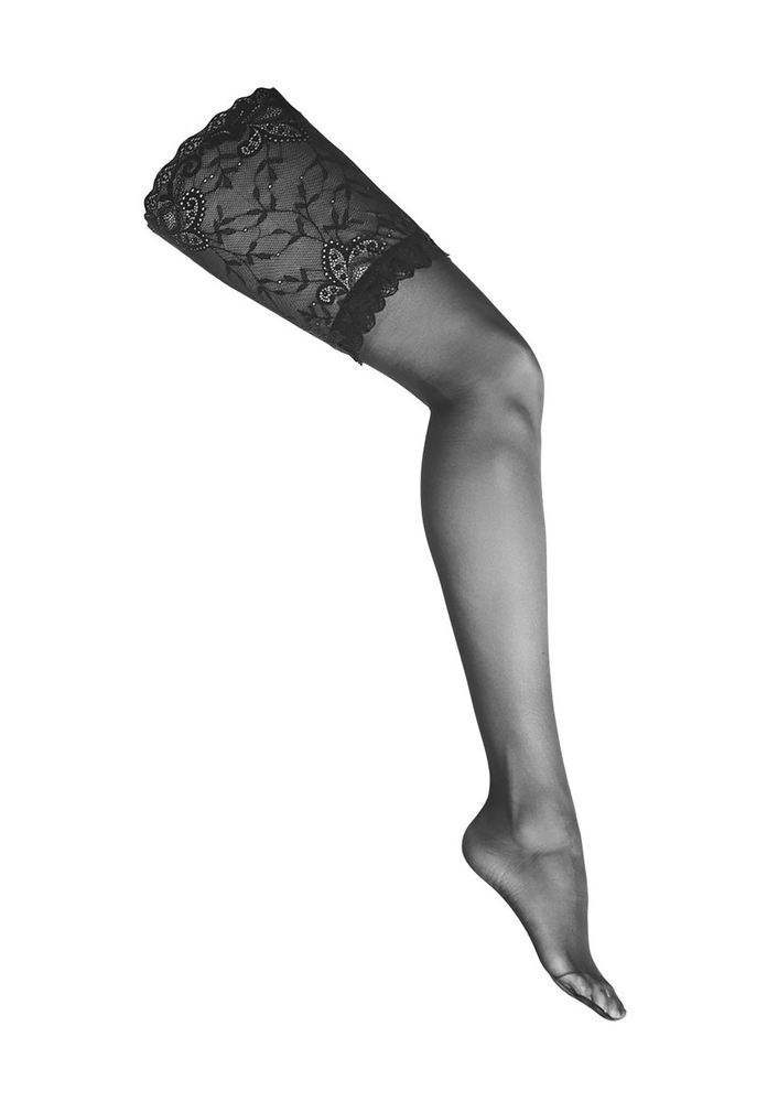 Kotek Stockings S012 BLACK S/M - 5