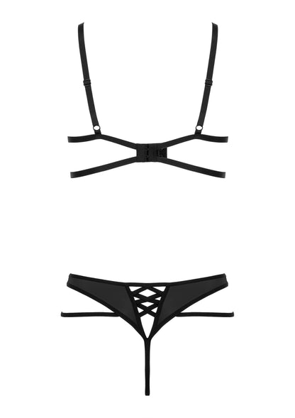 Blackelia 2pcs set BLACK S/M - 4