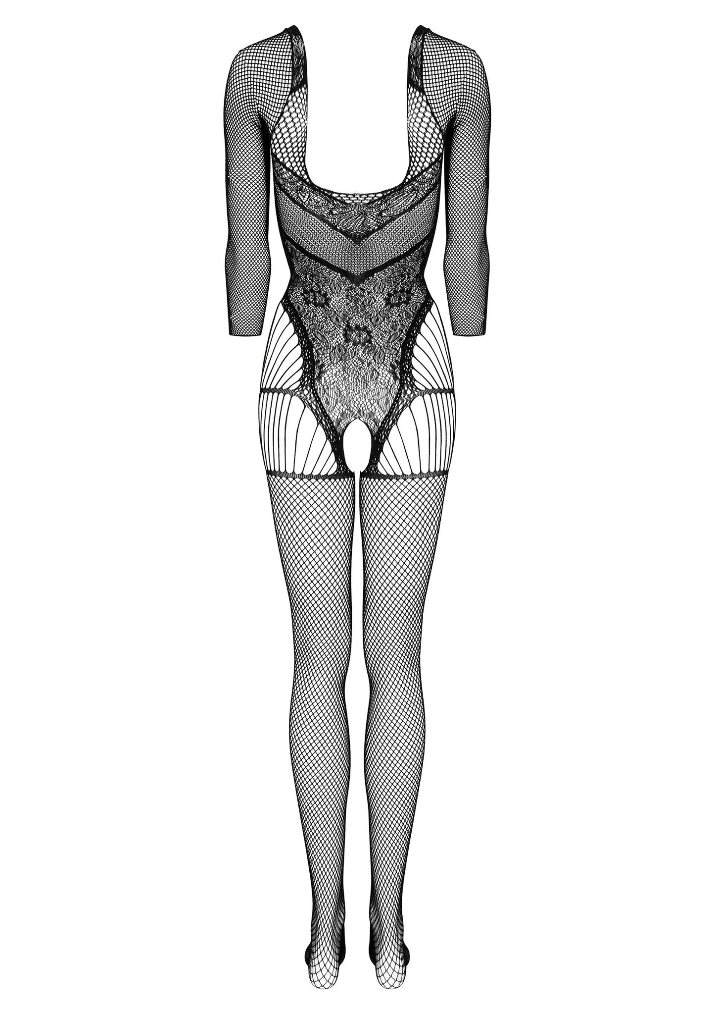 Kotek Leandria Bodystocking BLACK S/M/L - 3