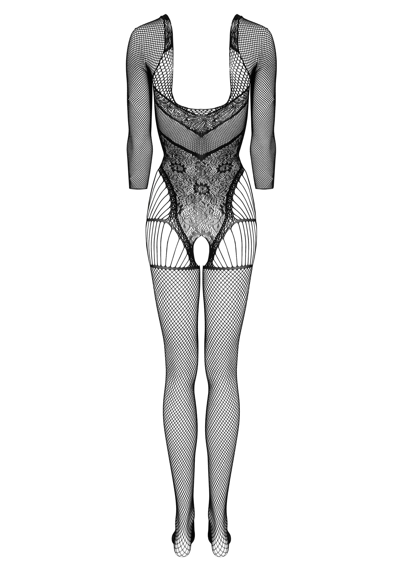 Kotek Leandria Bodystocking BLACK S/M/L - 3