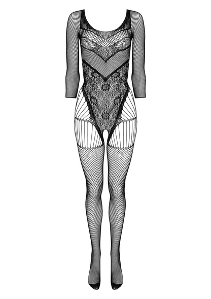 Kotek Leandria Bodystocking BLACK S/M/L - 0