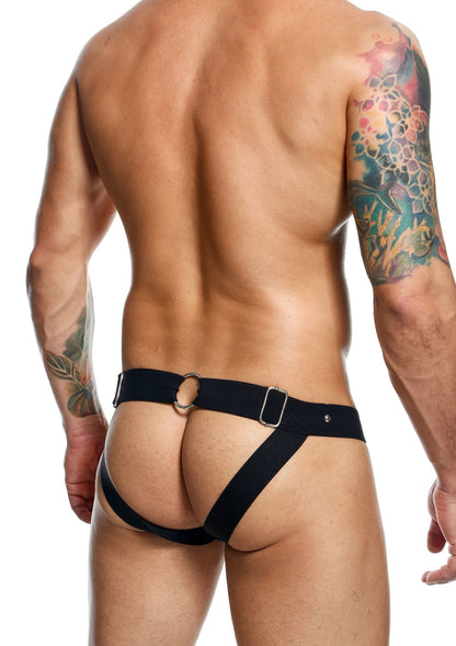 DNGEON Peakaboo Jock BLACK O/S - 3