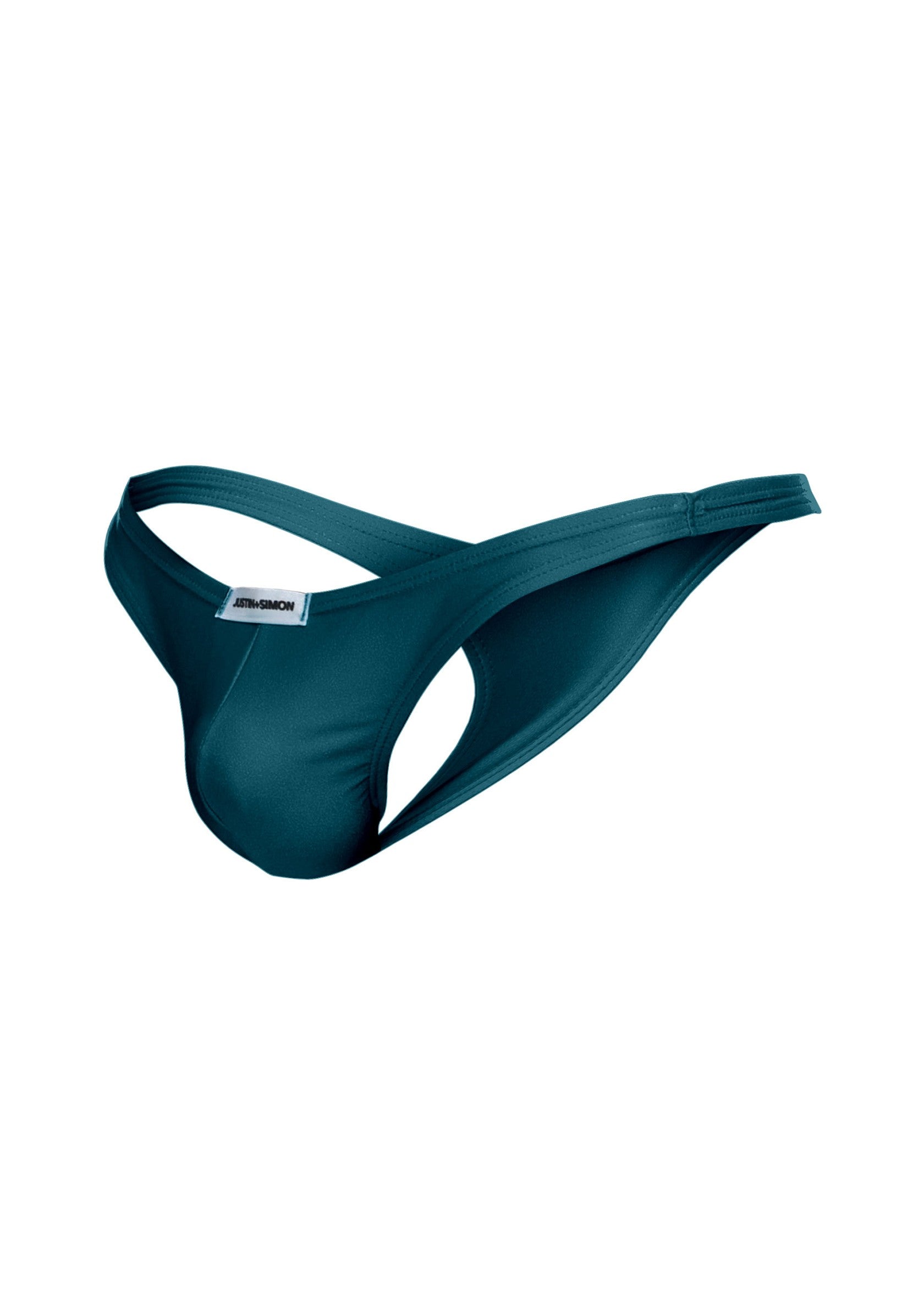 Justin+Simon Classic Tanga PETROL S - 4
