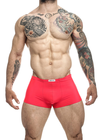 Justin+Simon Classic Boxer RED S - 5