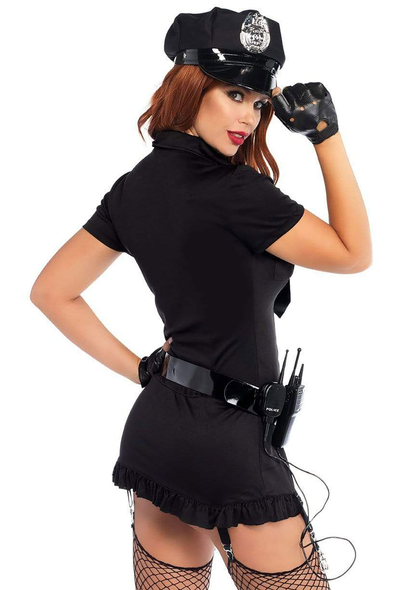 Dirty Cop Garter Dress BLACK M/L - 0