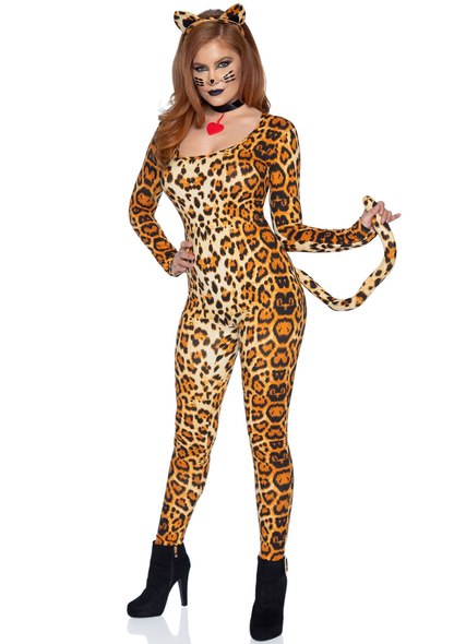 Cougar Catsuit LEOPARD M/L - 0