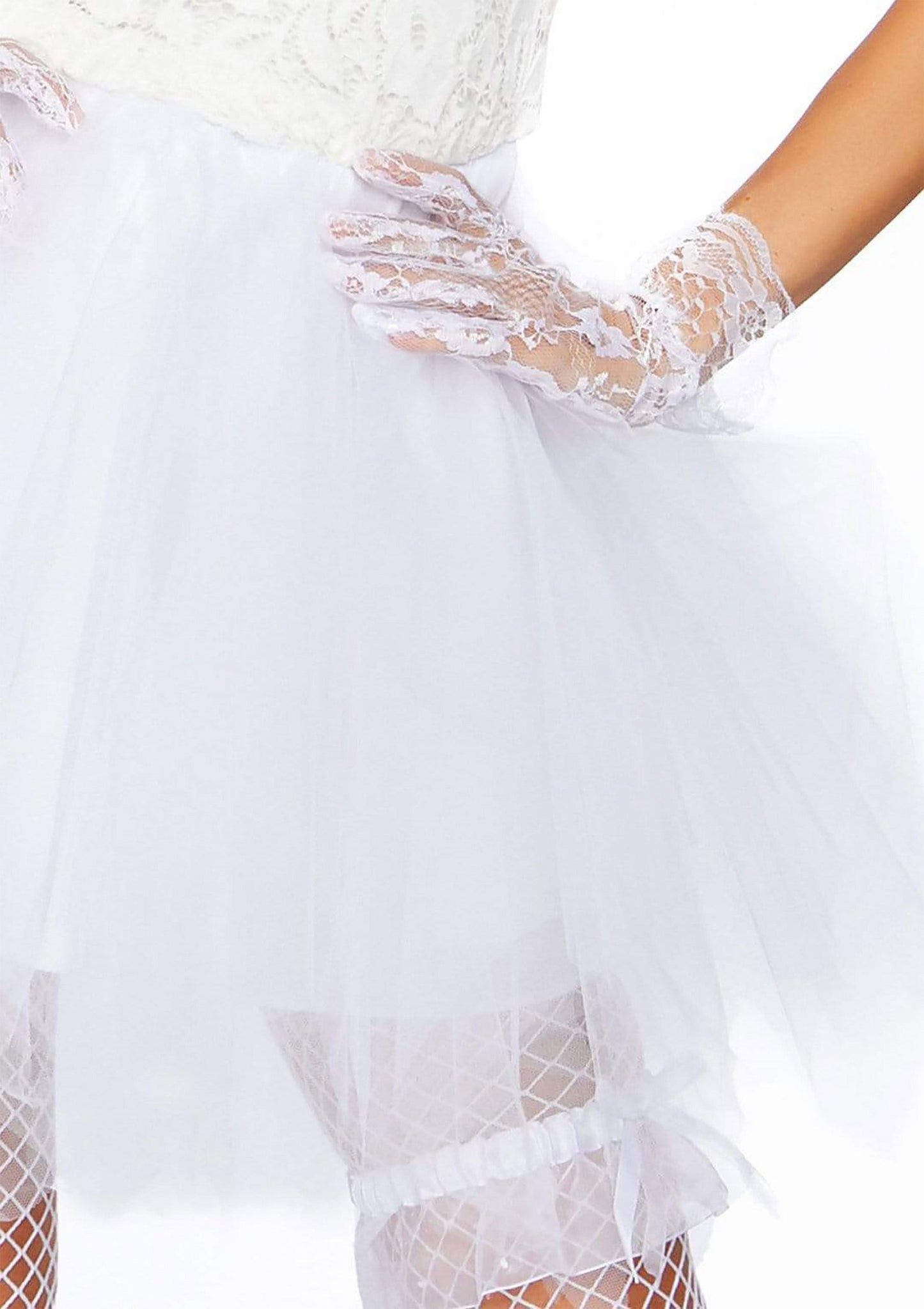 Leg Avenue Blushing Bride Dress WHITE S/M - 3