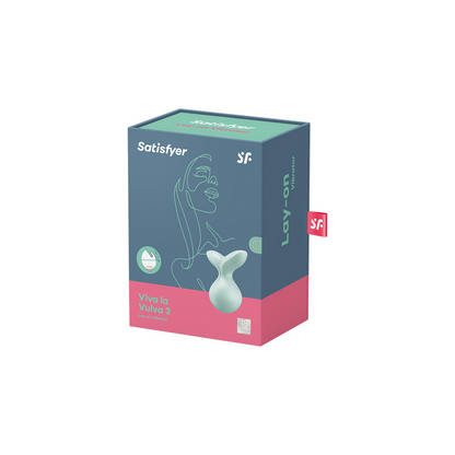 Viva la Vulva 3 - Lay-On Vibrator - Mint Grün - 2