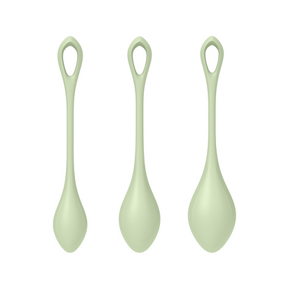 Yoni Power 2 - Kegel Balls Set - Lichtgroen Grün - 0