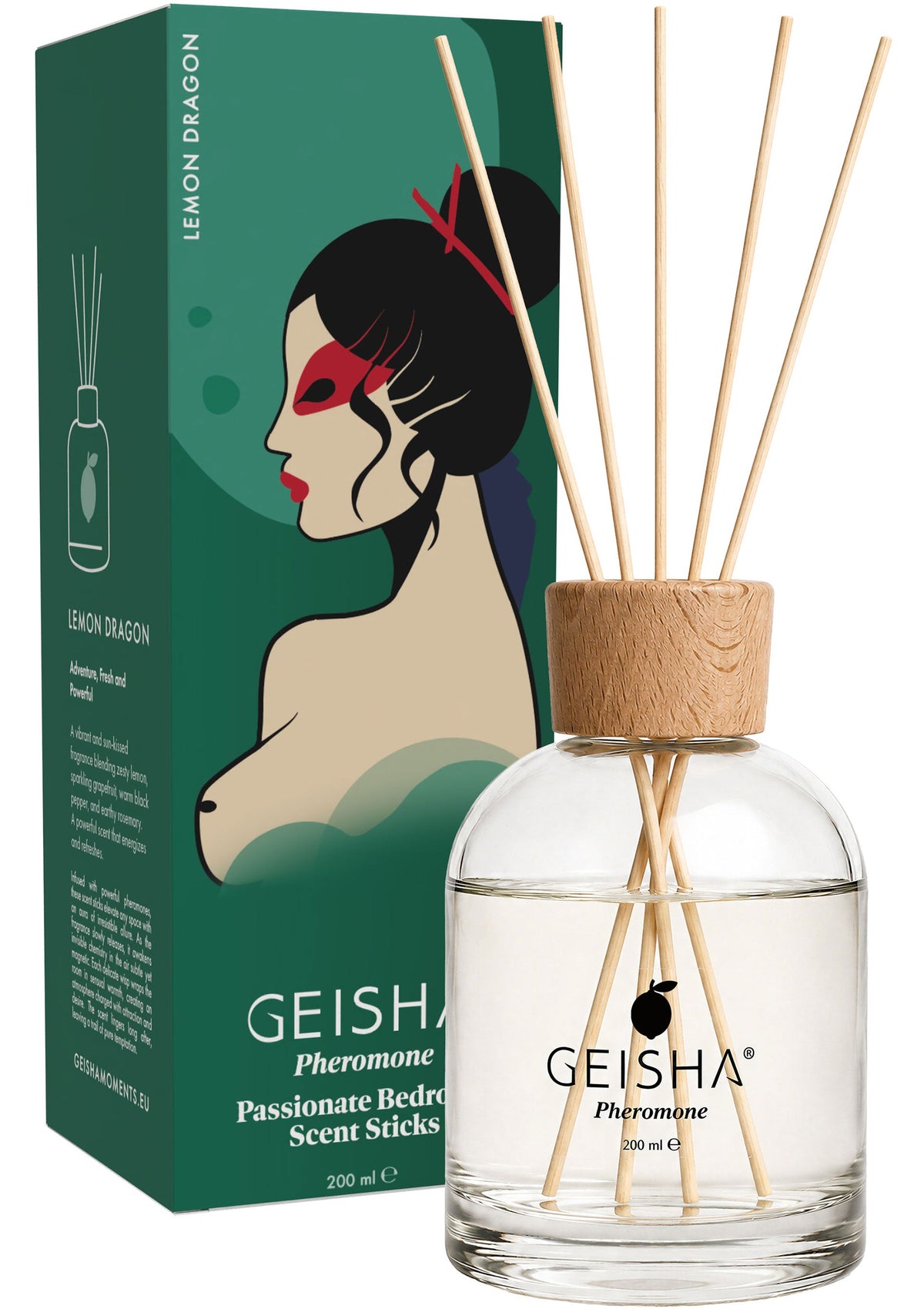 Pheromone Bedroom Scent Sticks 200 ml LEMON 200 - 0