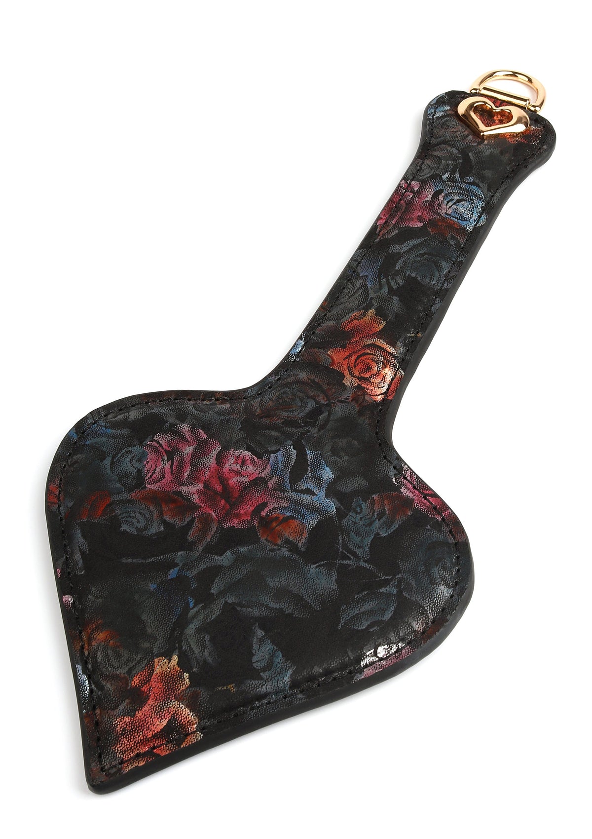 Floral Jacquard Paddle BLACK - 2