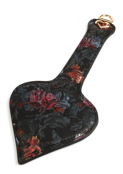 Floral Jacquard Paddle BLACK - 2