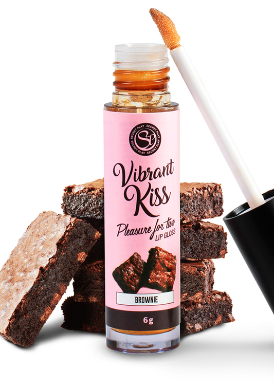 Secret Play Lip Gloss Vibrant Kiss - Brownie