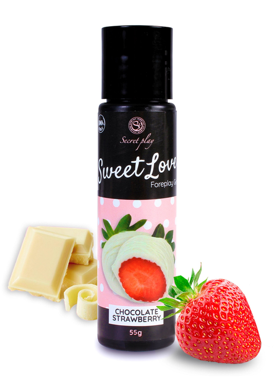 Secret Play Sweet Love Foreplay Gel - Aardbei