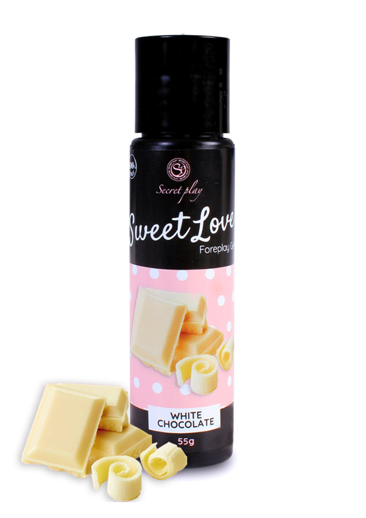 Secret Play Sweet Love Foreplay Gel - Witte Chocolade
