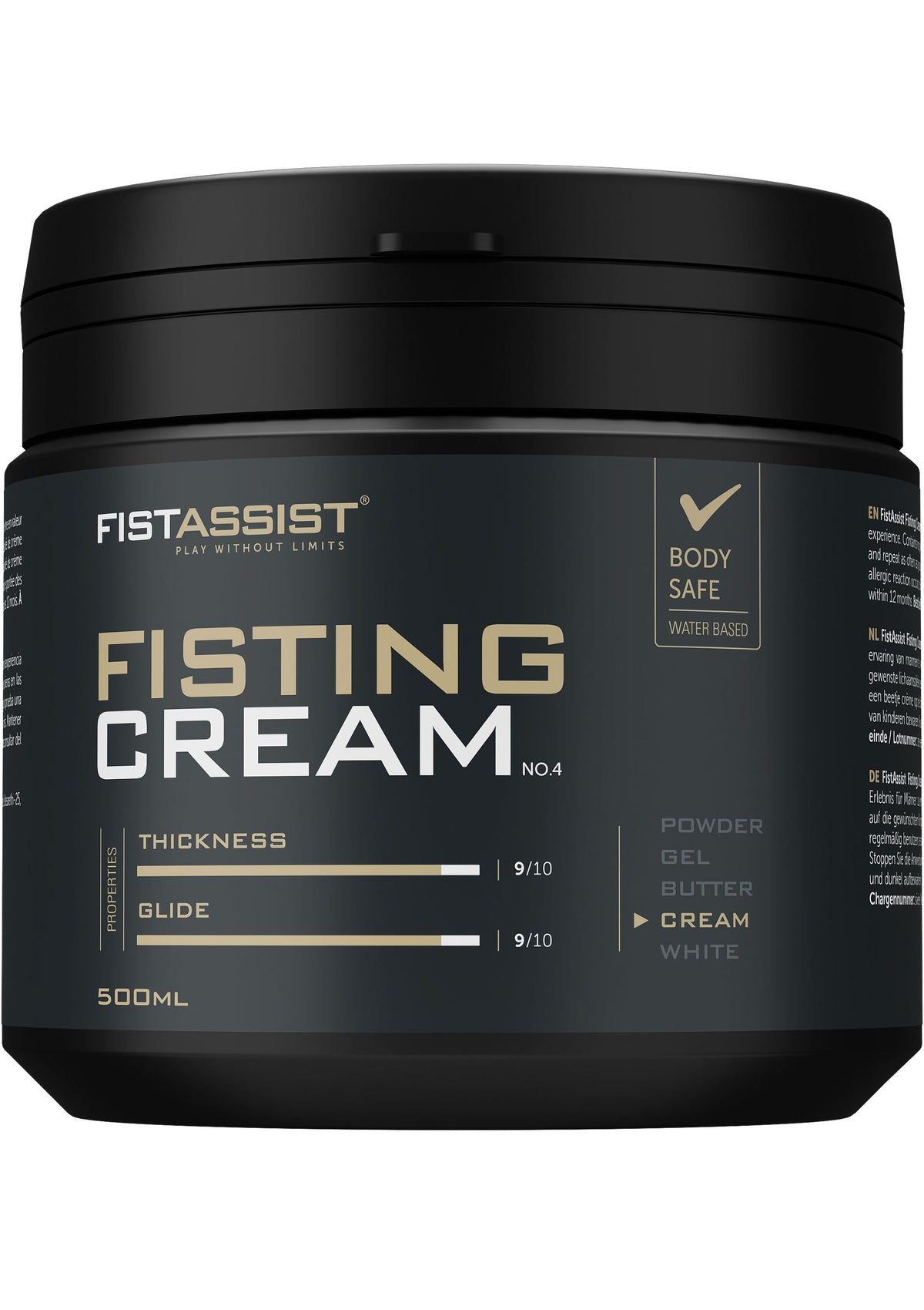 Fisting Cream 500 ml NATUREL 500 - 0