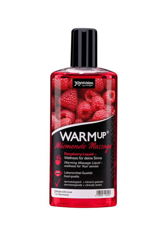 Joy Division Warmup Massage Oil 150ml - Framboos