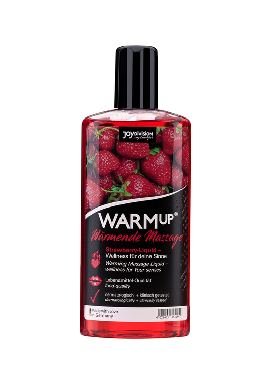 Joy Division Warmup Massage Oil 150ml - Aardbei