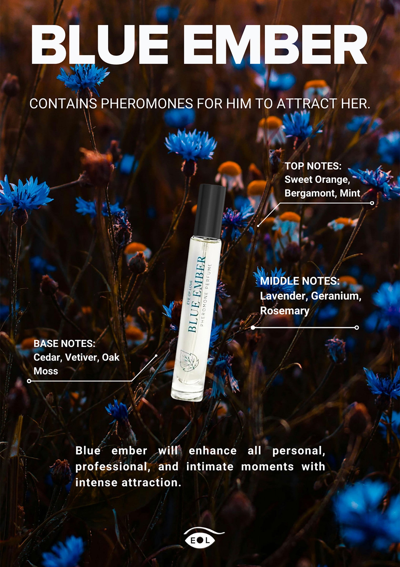 Eye of Love - Bloom - Pheromone Perfume Attract Her 10ml 611 10 - 8