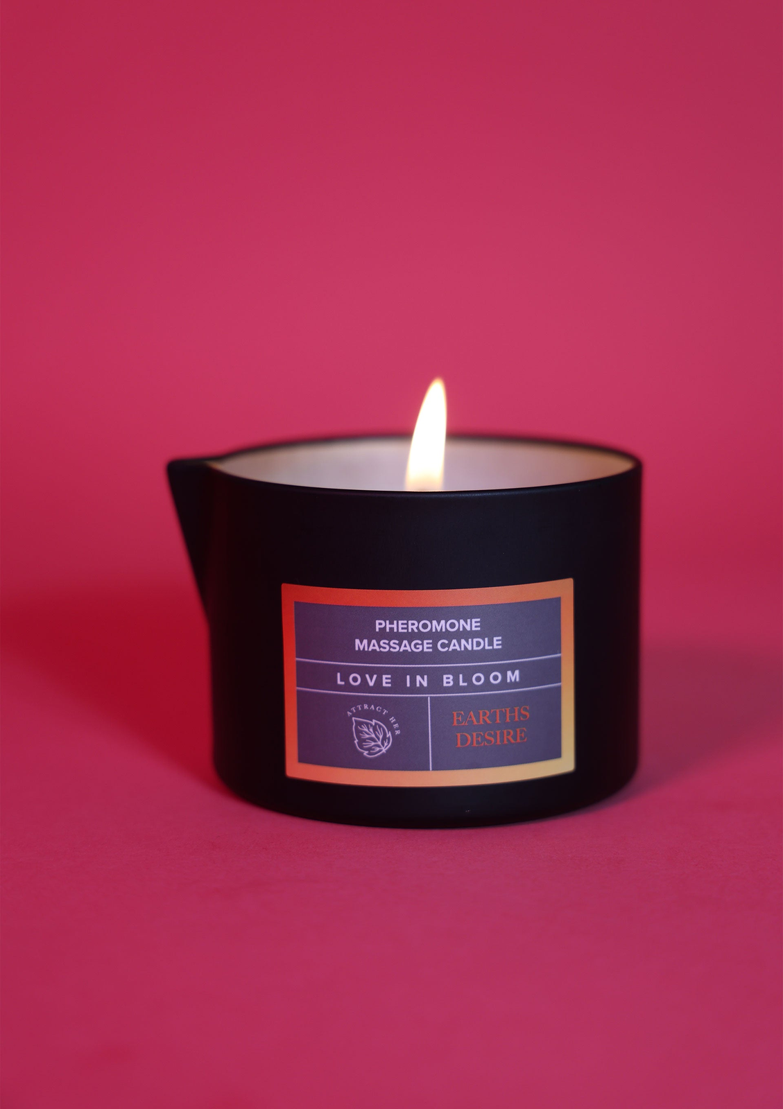 Pheromone Massage Candles Attract Her 150 ml EARTHDESIRE 15 - 1
