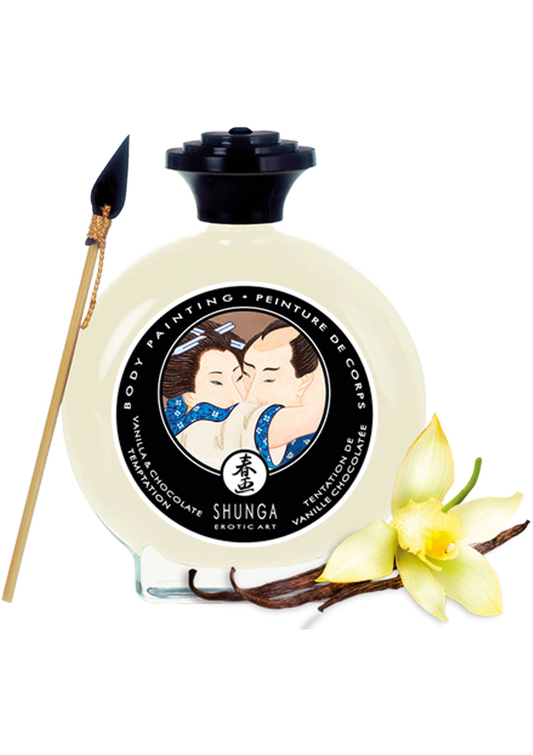 Shunga Edible Body Paint 100ml - Vanille