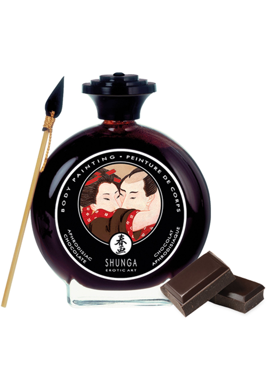 Shunga Edible Body Paint 100ml - Chocolade
