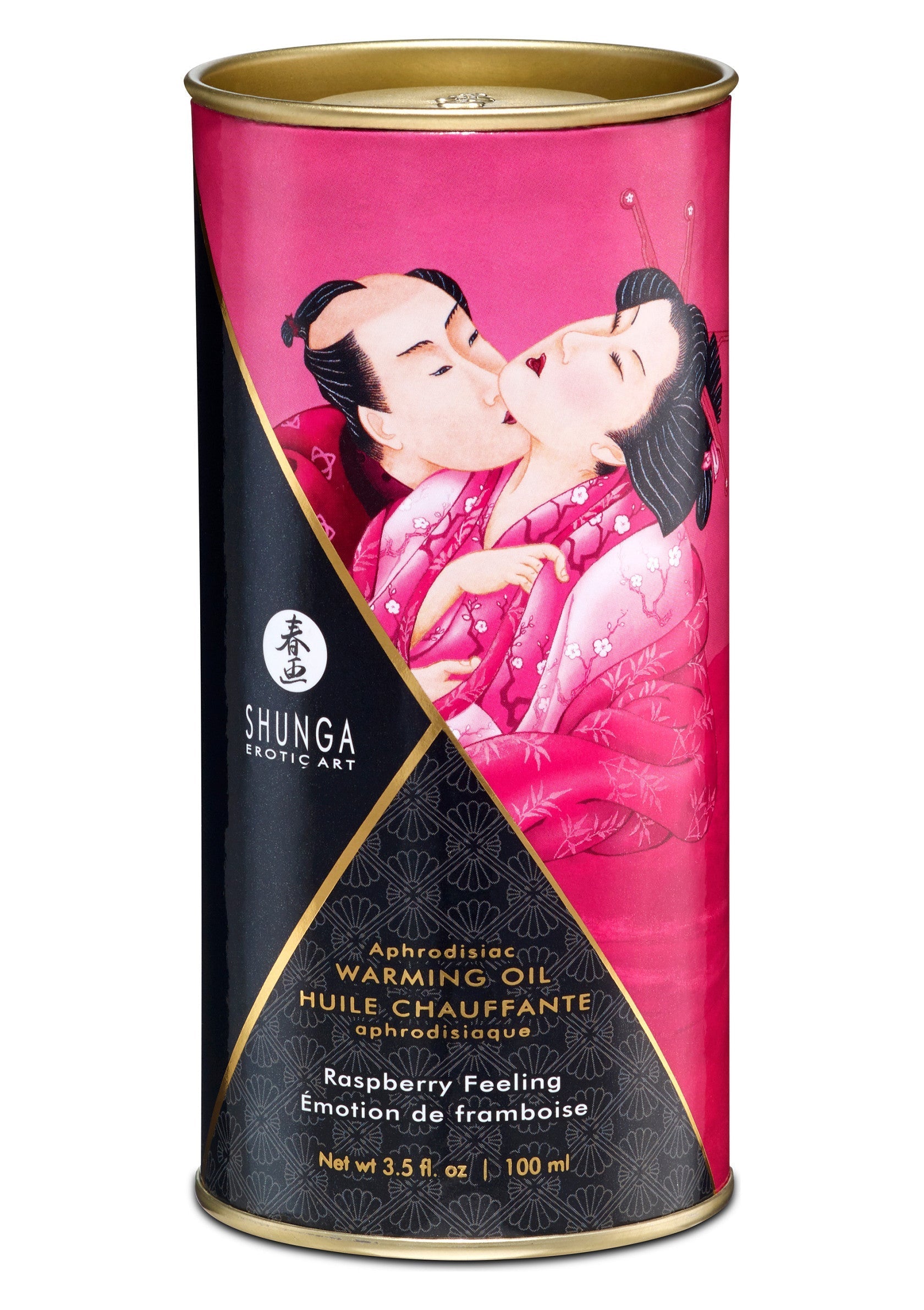 Aphrodisiac Warming Oil 100 ml STRAWBERRY 100 - 20