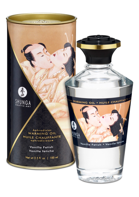 Shunga Aphrodisiac Warming Oil 100ml - Vanille