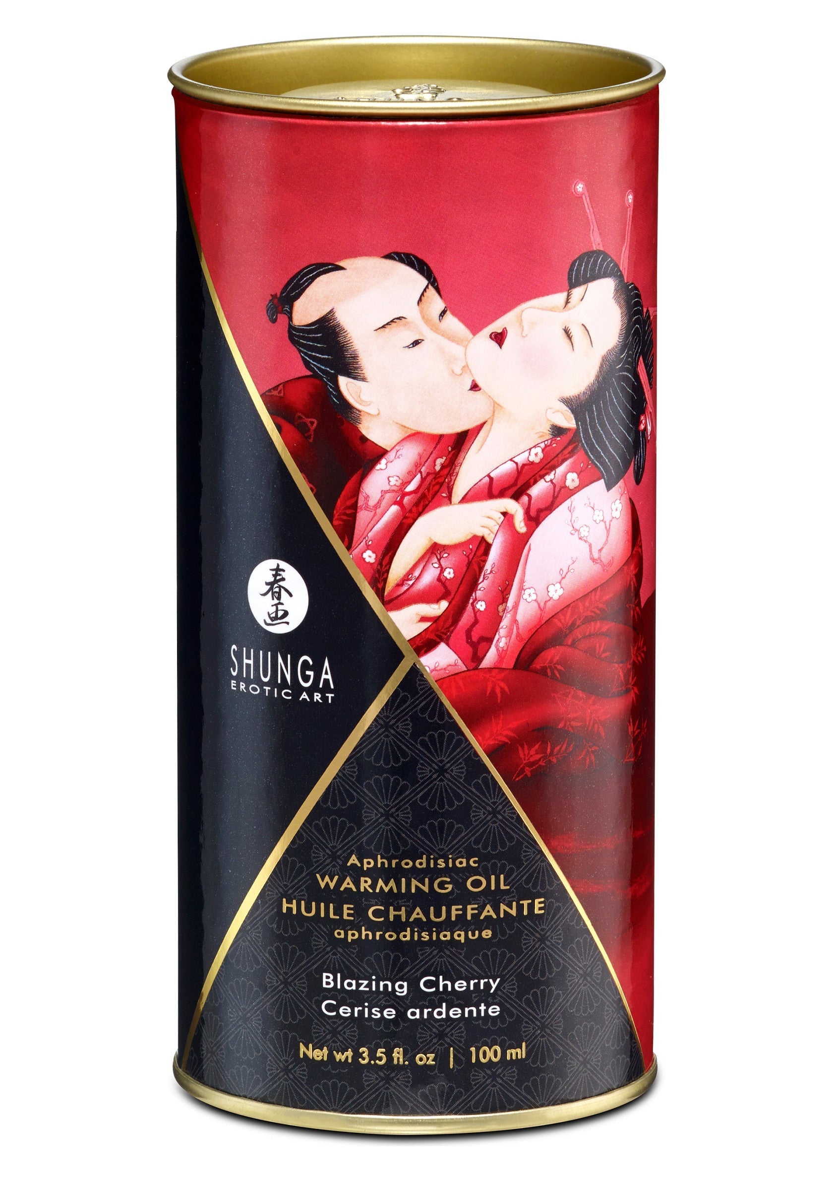 Aphrodisiac Warming Oil 100 ml STRAWBERRY 100 - 18