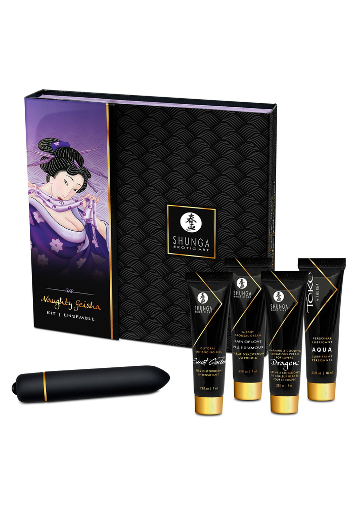 Shunga Naughty Geisha Kit with Toy 509 10 - 0