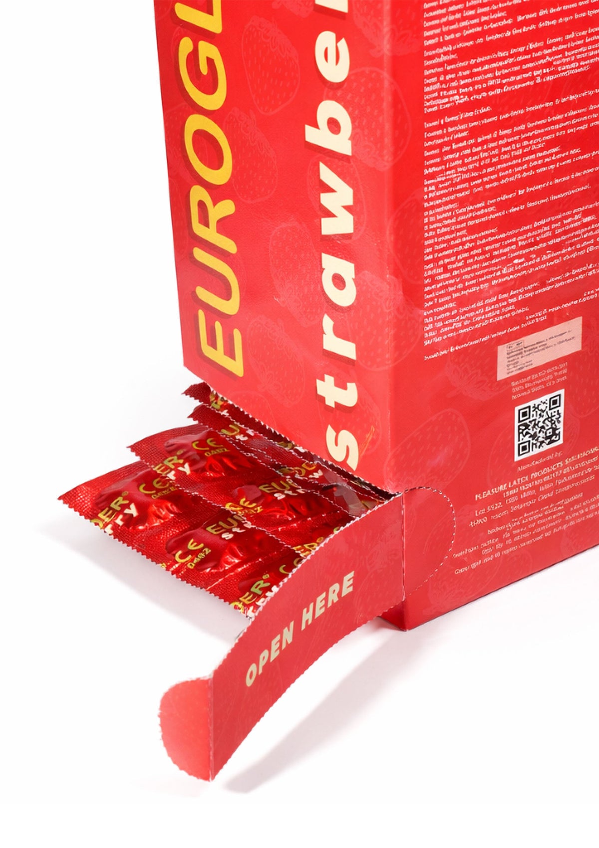 Euroglider Strawberry 144 pcs STRAWBERRY - 1