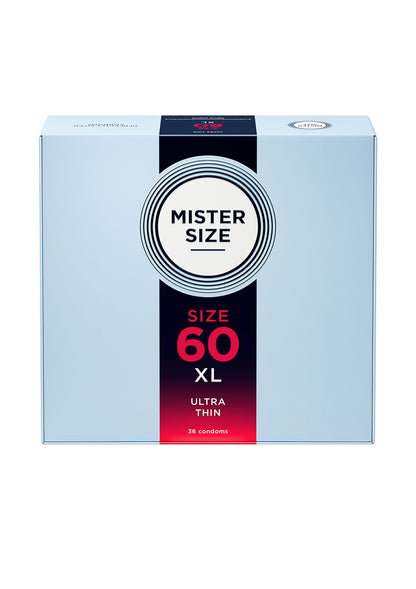 MISTER SIZE 60mm Condoms 36pcs NATUREL - 1