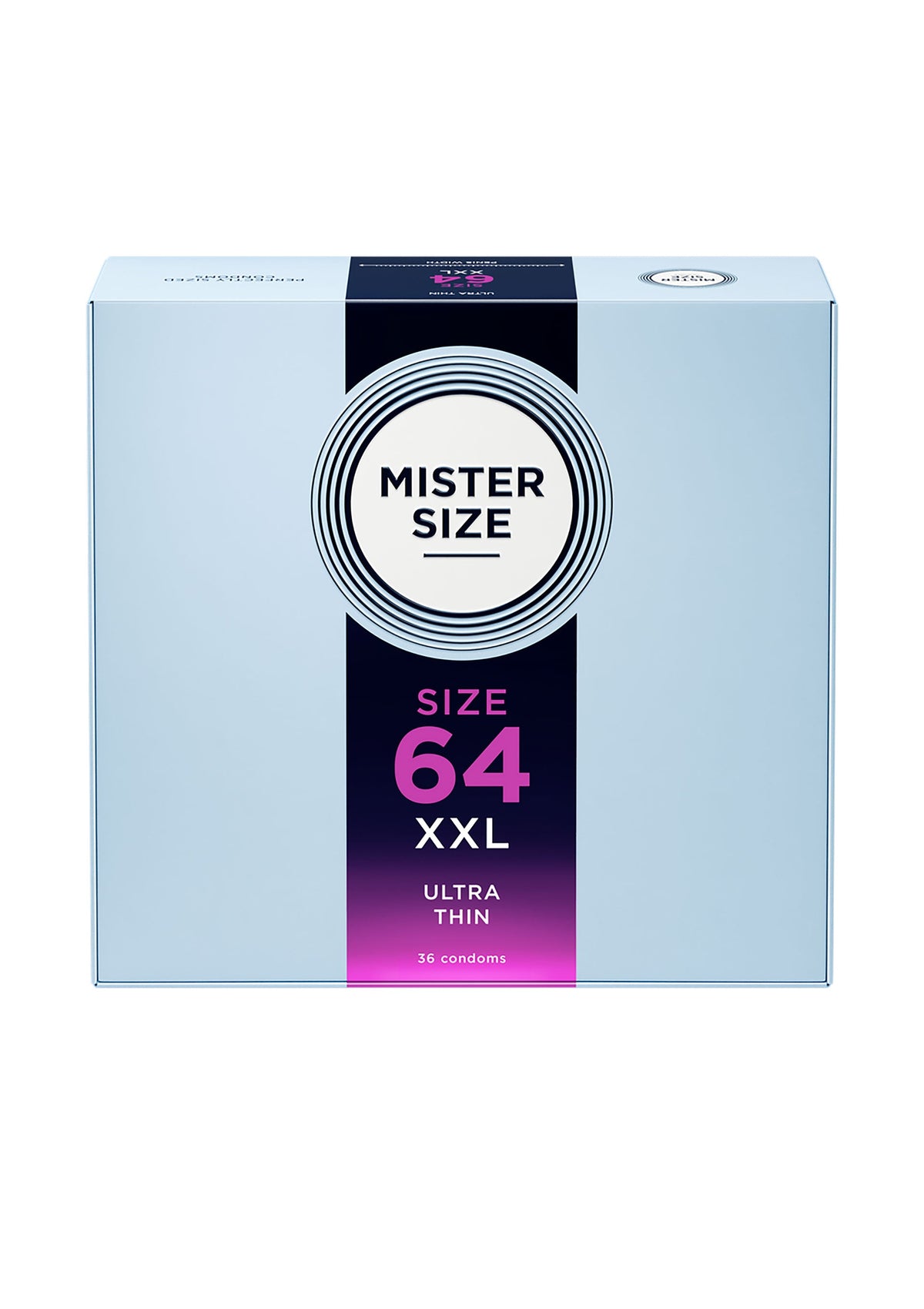 MISTER SIZE 64mm Condoms 36pcs NATUREL - 1