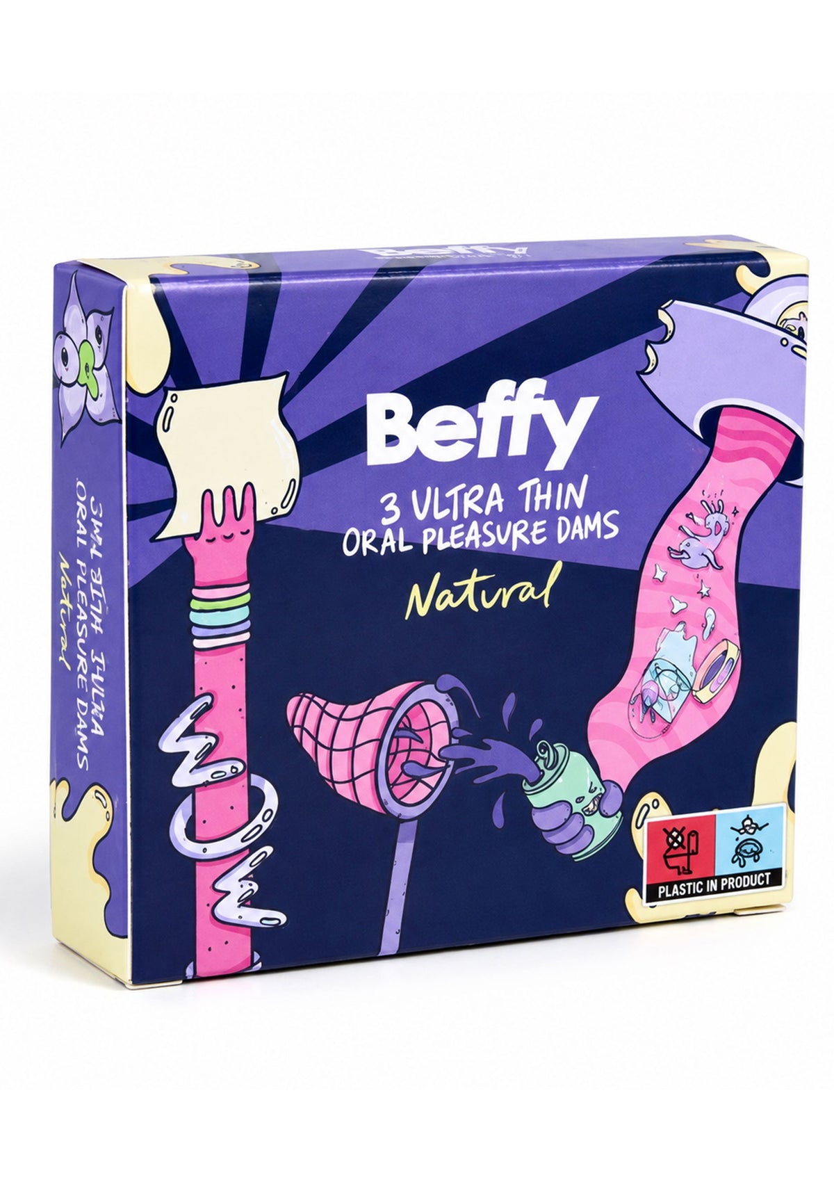 Beffy Oral Dams 2pcs NATUREL - 2