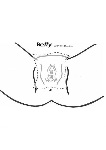 Beffy Oral Dams 2pcs NATUREL - 1
