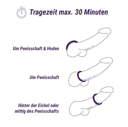 Boners 6-Delige Cockring Set - 1