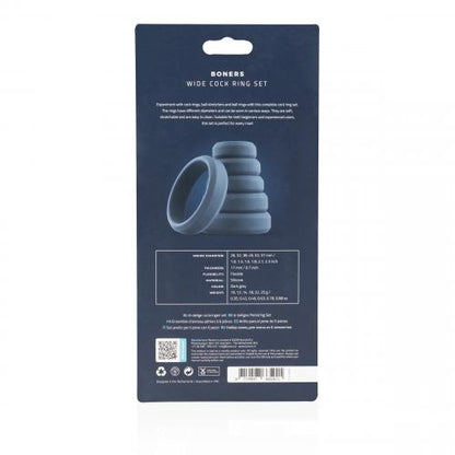 Boners 6-Delige Cockring Set - 5