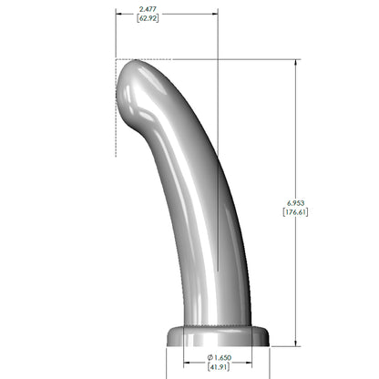 Fleshlight - HerSpot Dildo Golden Rose Large - 7