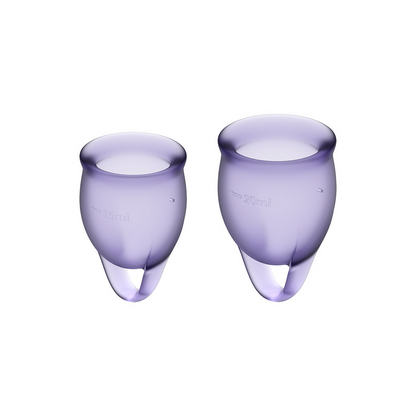 Voel je Zelfverzekerd - Menstruatiecup - Lila Violett - 1