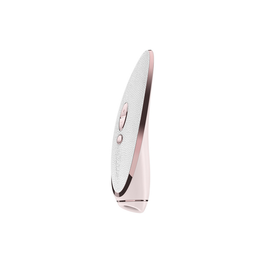 Prêt-á-Porter - Luxury Air Pulse Stimulator and Vibration - White/Rose Gold Wit - 2
