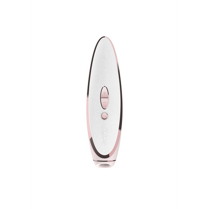 Prêt-á-Porter - Luxe Luchtpulser Stimulator en Vibratie - Wit/Roze Goud Weiß - 1