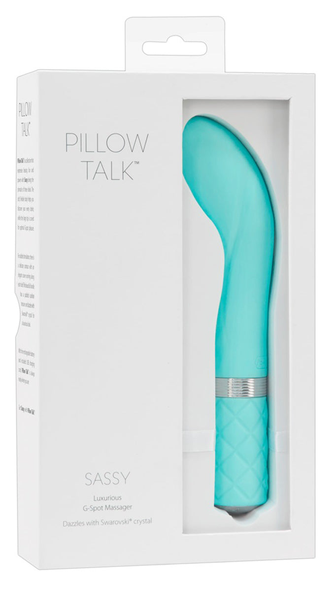 Pillow Talk - Sassy G-Spot Vibrator - Teal