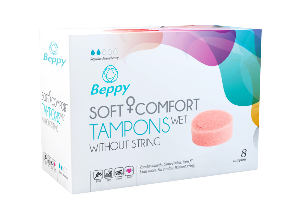 Beppy Soft + Comfort Tampons WET - 8 stuks